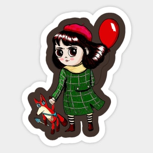 Pequena Misfortune Sticker